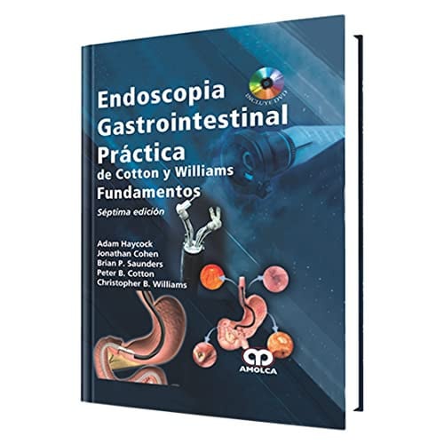 ENDOSCOPIA GASTROINTESTINAL PRACTICA FUNDAMENTOS | portada del libro