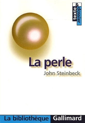 LA PERLE, de John Steinbeck | portada del libro