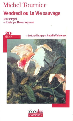 VENDREDI OU LA VIE SAUVAGE, de Tournier | portada del libro