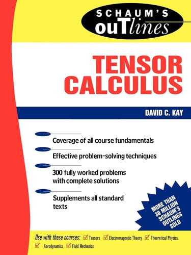 OUTLINE OF TENSOR CALCULUS, de KAYSCHM | portada del libro