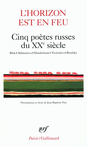 L'HORIZON EST EN FEU CINQ POETES RUSSES DU XXE SIECLE, de Collectifs | portada del libro