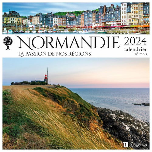 CALENDRIER NORMANDIE 2024, de COLLECTIF | portada del libro