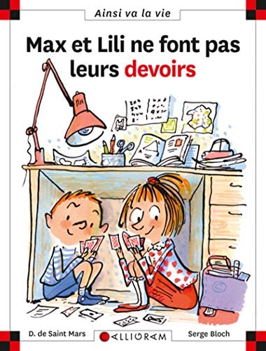 MAX ET LILI NE FONT PAS LEURS DEVOIRS, de SAINT MARS | portada del libro