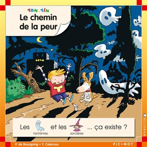 TOM ET TIM LE CHEMIN DE LA PEUR, de Pascale de Bourgoing | portada del libro