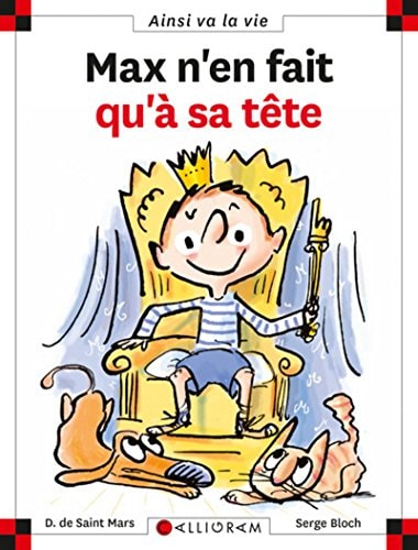 MAX N'EN FAIT QU'A SA TETE N°70, de Dominique de Saint-Mars | portada del libro