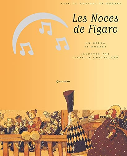 LES NOCES DE FIGARO N°5 LIVRE+CD, de Wolfgang Amadeus Mozart | portada del libro