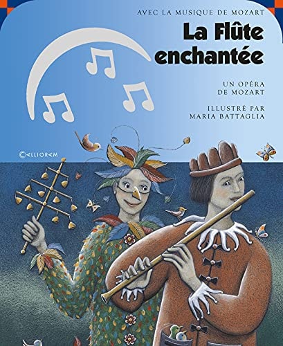 LA FLUTE ENCHANTEE N°6 LIVRE+CD, de Wolfgang Amadeus Mozart | portada del libro