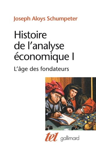HISTOIRE DE L'ANALYSE ECONOMIQUE T1 L'AGE DES FONDATEURS DES, de Joseph Alois Schumpeter | portada del libro