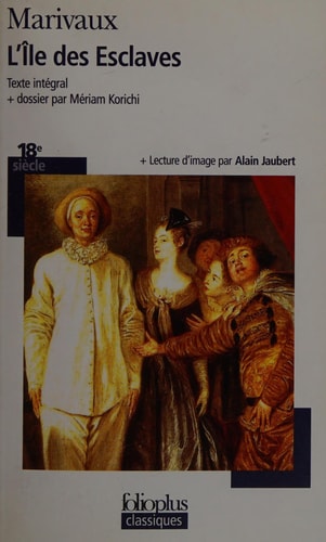 L'ILE DES ESCLAVES, de Marivaux | portada del libro