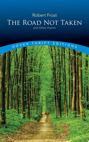 THE ROAD NOT TAKEN AND OTHER POEMS, de Robert Frost | portada del libro