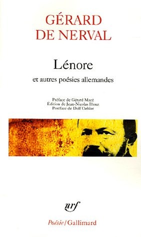 LENORE ET AUTRES POESIES ALLEMANDES, de Gerard De Nerval | portada del libro