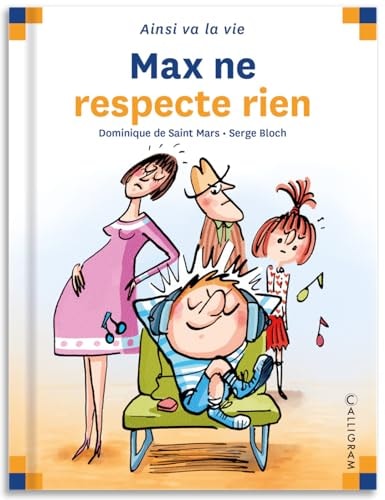 MAX NE RESPECTE RIEN, de DE SAINT MARS D | portada del libro