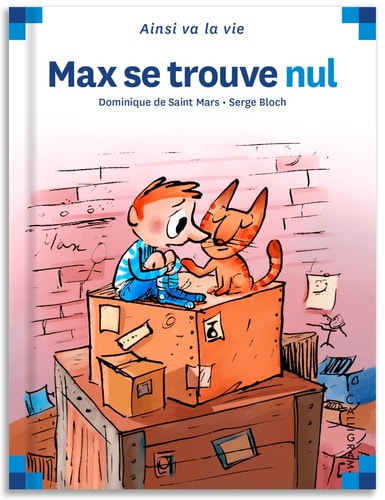 MAX SE TROUVE NUL N°81, de Dominique de Saint Mars | portada del libro