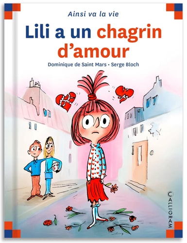 LILI A UN CHAGRIN D'AMOUR N°83, de Dominique de Saint Mars | portada del libro