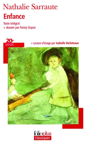 ENFANCE, de Nathalie Sarraute | portada del libro