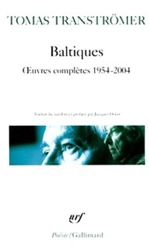 BALTIQUES, de Tomas Tranströmer | portada del libro