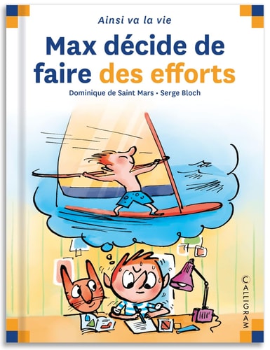 MAX DECIDE DE FAIRE DES EFFORTS N°89, de Dominique de Saint Mars | portada del libro