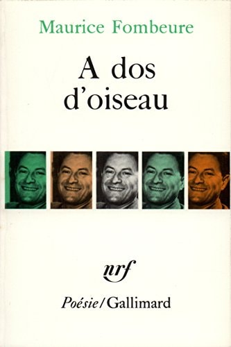A DOS D'OISEAU, de Maurice Fombeure | portada del libro