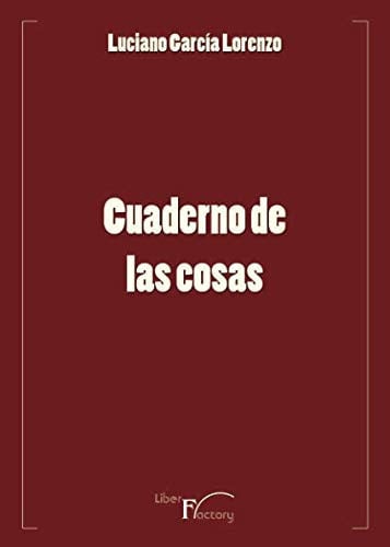 Cuaderno de las cosas, de García Lorenzo | portada del libro