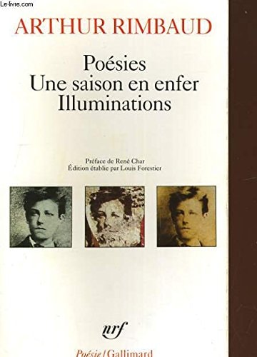 POESIES / UNE SAISON EN ENFER / ILLUMINATIONS, de Arthur Rimbaud | portada del libro