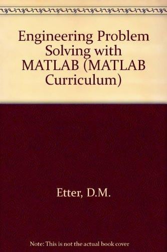 ENGINEERING PROBLEM SOLVI, de ETTER | portada del libro