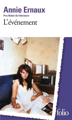 L'EVENEMENT, de Ernaux | portada del libro