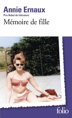 Memoire de fille, de Annie Ernaux | portada del libro