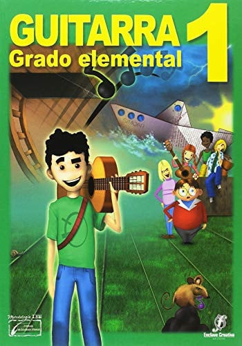 GUITARRA 1 GRADO ELEMENTAL | portada del libro