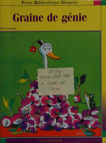 GRAINE DE GENIE N°42, de Peta Coplans | portada del libro