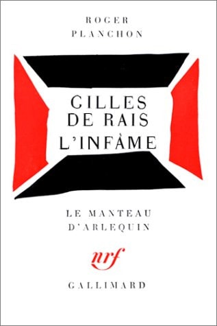 GILLES DE RAIS L'INFAME, de Planchon | portada del libro