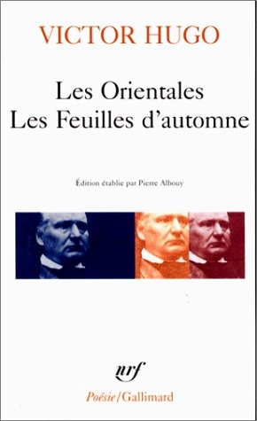 LES ORIENTALES/LES FEUILLES D'AUTOMNE, de Victor Hugo | portada del libro