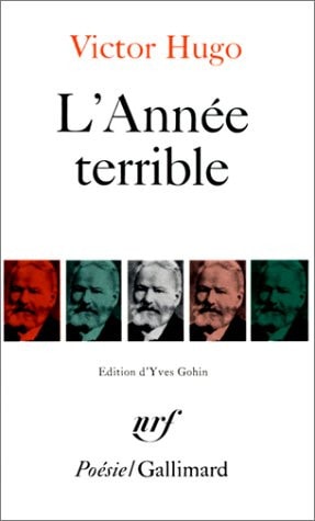 L'ANNEE TERRIBLE, de Victor Hugo | portada del libro