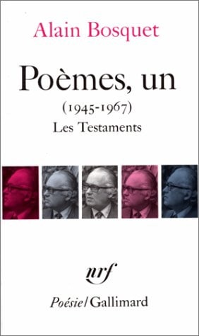 POEMES UN, de Bosquet | portada del libro