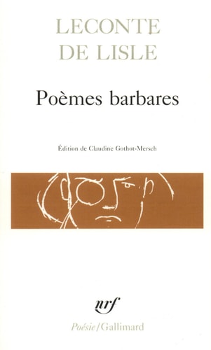 POEMES BARBARES, de LeConte De Lisle | portada del libro