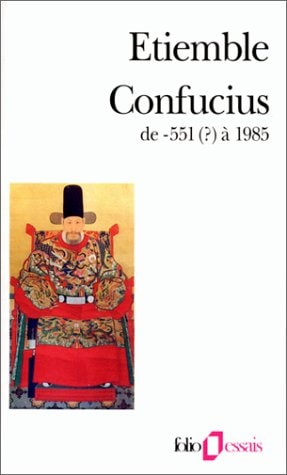 CONFUCIUS, de René Étiemble | portada del libro