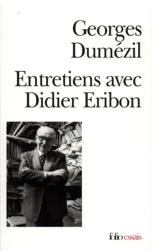 ENTRETIENS AVEC DIDIER ERIBON, de Georges Dumézil | portada del libro