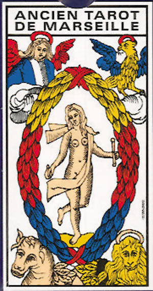 Tarot de Marsella, de Grimaud | portada del libro