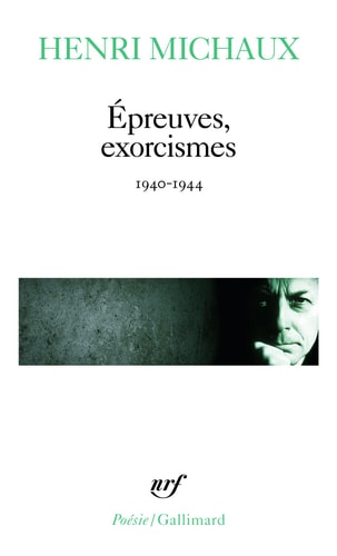 EPREUVES EXORCISMES, de Michaux | portada del libro