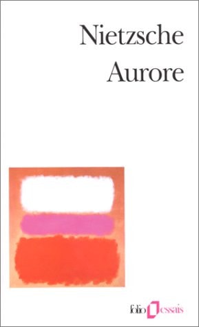 AURORE, de Friedrich Nietzsche | portada del libro