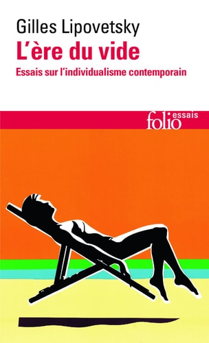 L'ERE DU VIDE, de Lipovetsky | portada del libro