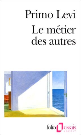 LE METIER DES AUTRES, de Primo Levi | portada del libro