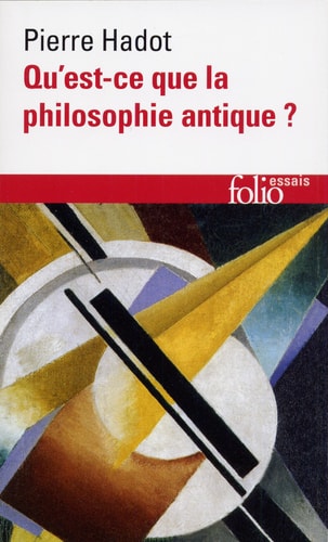 QU'EST-CE QUE LA PHILOSOPHIE ANTIQUE ?, de Hadot | portada del libro
