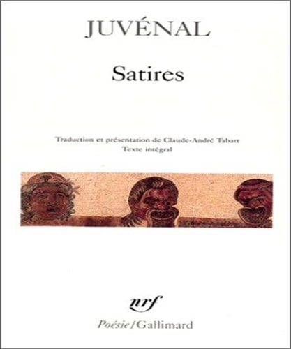 SATIRES, de Juvénal | portada del libro