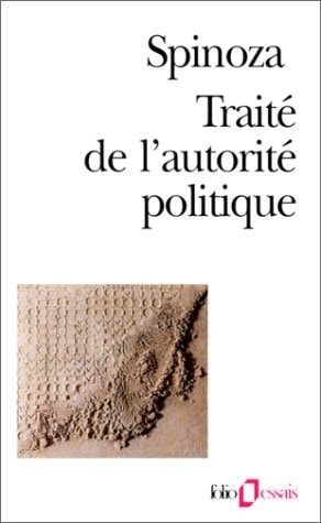 TRAITE DE L'AUTORITE POLITIQUE, de Baruch Spinoza | portada del libro