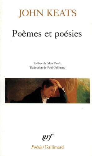 POEMES ET POESIES, de Keats | portada del libro
