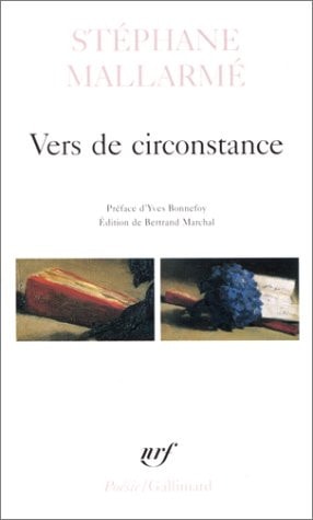 VERS DE CIRCONSTANCE, de Stepha Mallarme | portada del libro