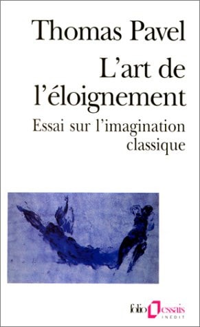 L'ART DE L'ELOIGNEMENT, de Thomas G. Pavel | portada del libro