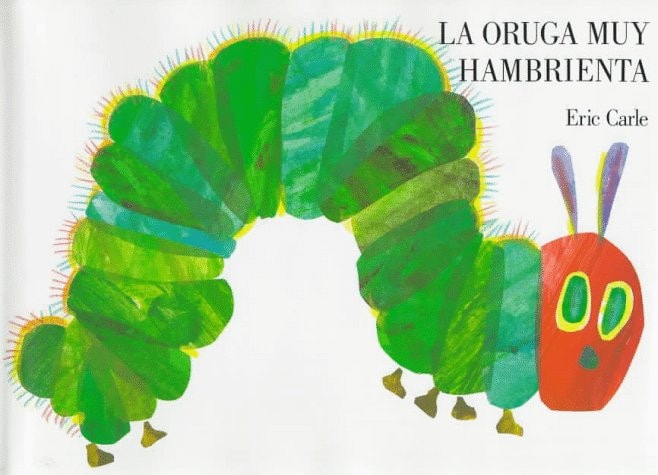 VERY HUNGRY CATERPILAR, de Eric Carle | portada del libro