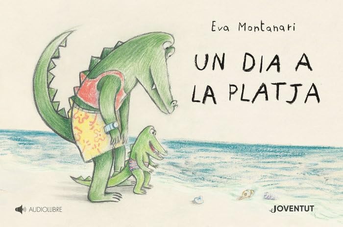 Un dia a la platja, de Montanari | portada del libro