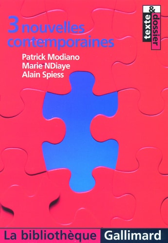 3 NOUVELLES CONTEMPORAINES, de Patrick Modiano | portada del libro